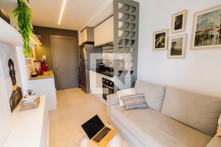 Sala de kitnet/studio para alugar com 1 quarto, 30m² em Perdizes, São Paulo