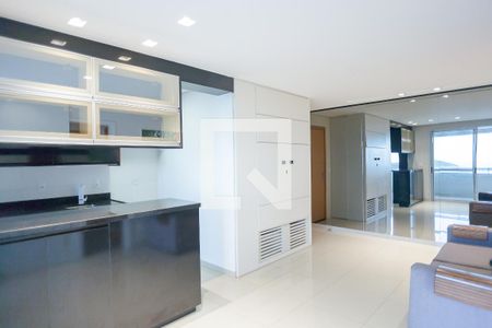 sala de apartamento para alugar com 2 quartos, 72m² em Vila da Serra, Nova Lima