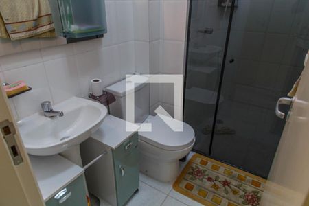 Casa de condomínio à venda com 64m², 2 quartos e 1 vagaBanheiro Suíte 1