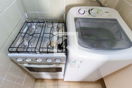 Studio para alugar com 30m², 1 quarto e sem vagaDetalhe da cozinha