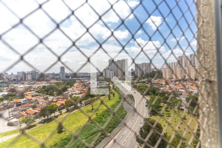 Vista sala de estar de apartamento à venda com 2 quartos, 72m² em Centro, São Bernardo do Campo
