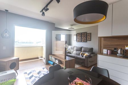 Sala de jantar de apartamento à venda com 2 quartos, 72m² em Centro, São Bernardo do Campo