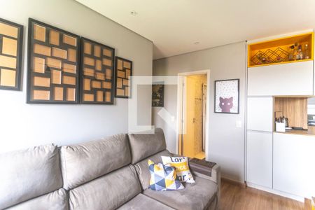 Sala de estar de apartamento à venda com 2 quartos, 72m² em Centro, São Bernardo do Campo