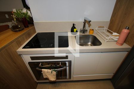 Studio à venda com 26m², 1 quarto e sem vaga Studio à venda com 26m², 1 quarto e sem vagaCozinha