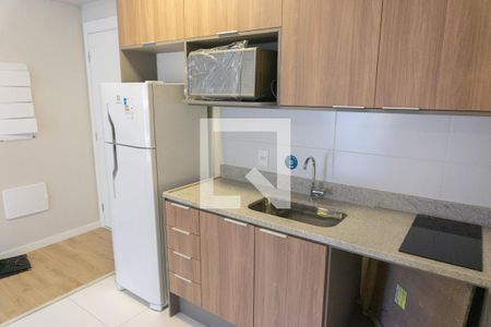 Sala/Cozinha de apartamento para alugar com 1 quarto, 40m² em Bela Vista, São Paulo