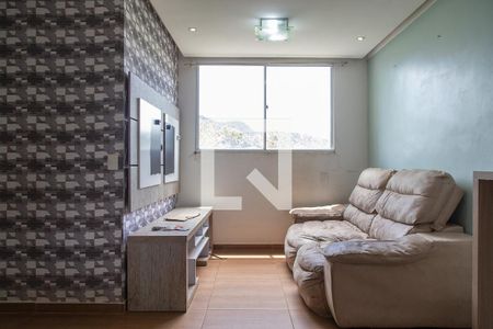 Sala  de apartamento à venda com 2 quartos, 44m² em Vargem Grande, Rio de Janeiro
