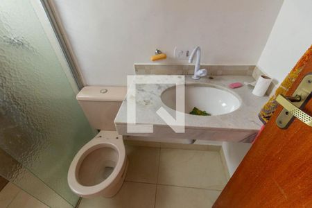 Banheiro  de kitnet/studio para alugar com 1 quarto, 40m² em Ipiranga, São Paulo