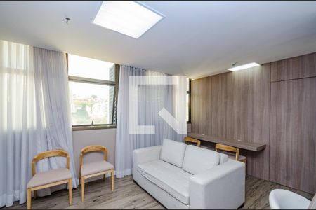 Sala de apartamento para alugar com 2 quartos, 75m² em Luxemburgo, Belo Horizonte
