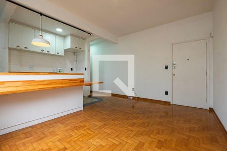 Sala/Cozinha de apartamento à venda com 1 quarto, 59m² em Paraíso, São Paulo