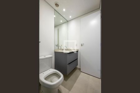 Studio para alugar com 27m², 1 quarto e sem vaga Studio para alugar com 27m², 1 quarto e sem vagaBanheiro