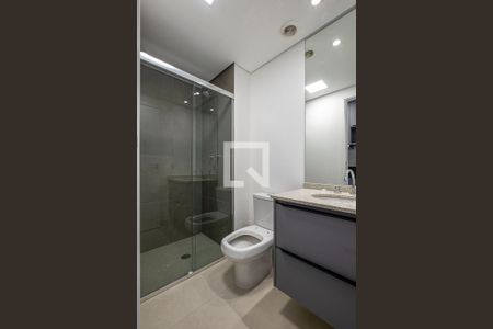 Studio para alugar com 27m², 1 quarto e sem vaga Studio para alugar com 27m², 1 quarto e sem vagaBanheiro