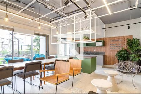 Studio para alugar com 27m², 1 quarto e sem vaga Studio para alugar com 27m², 1 quarto e sem vagaSalão de Festas