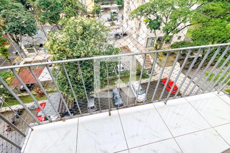 Varanda da Sala de apartamento à venda com 2 quartos, 56m² em Jardim Umarizal, São Paulo