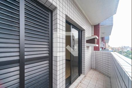 Varanda da Sala e Quarto1 de apartamento para alugar com 3 quartos, 70m² em Vila Dora, Santo André