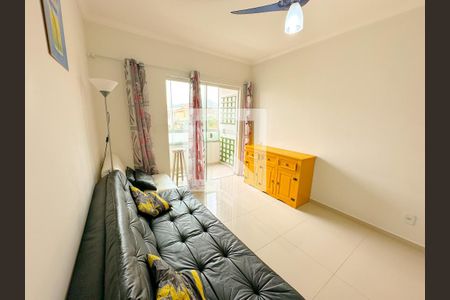 Sala de TV de apartamento para alugar com 1 quarto, 52m² em Ingleses do Rio Vermelho, Florianópolis