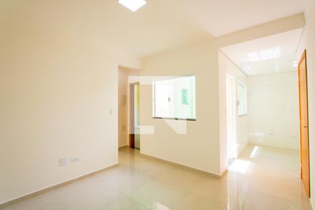 Sala de apartamento para alugar com 2 quartos, 56m² em Vila Linda, Santo André