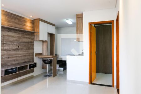 Sala de apartamento à venda com 2 quartos, 80m² em Parque Oratório, Santo André