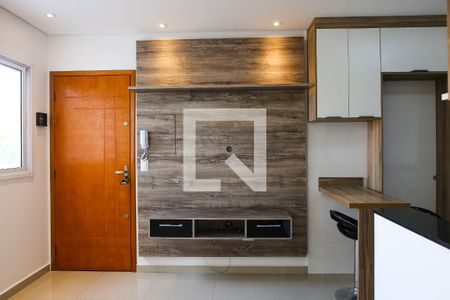 Sala de apartamento à venda com 2 quartos, 80m² em Parque Oratório, Santo André