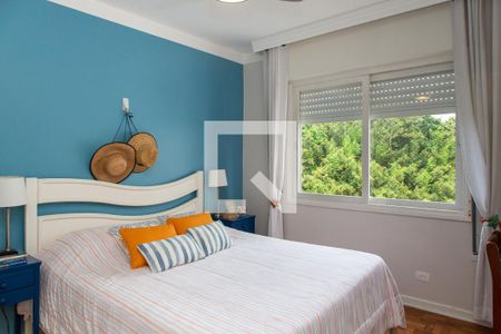 Quarto de apartamento para alugar com 3 quartos, 107m² em Jardim Las Palmas, Guarujá