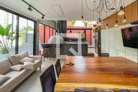 Apartamento para alugar com 118m², 3 quartos e 1 vagaÁrea Gourmet