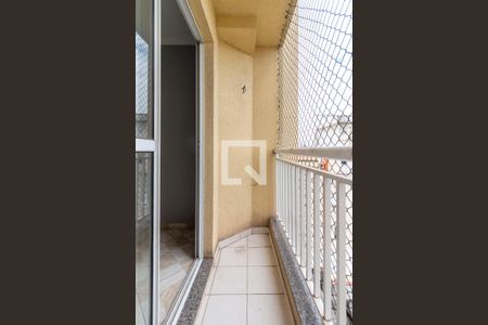 Varanda da Sala de apartamento à venda com 2 quartos, 48m² em Itaquera, São Paulo