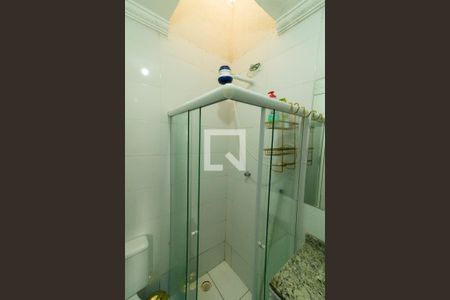 Banheiro do Quarto 1 de casa de condomínio para alugar com 3 quartos, 88m² em Vila Paranagua, São Paulo