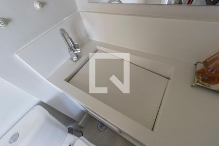 Apartamento à venda com 107m², 3 quartos e 2 vagasDetalhe do banheiro