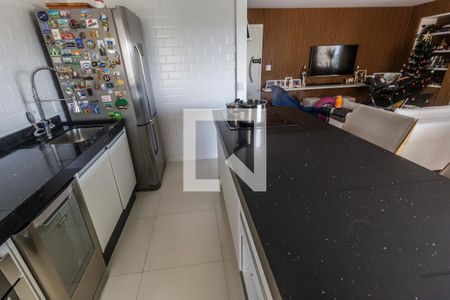 Apartamento à venda com 107m², 3 quartos e 2 vagasDetalhe da cozinha