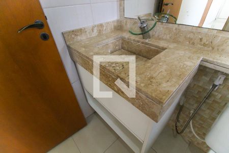 Banheiro de apartamento para alugar com 1 quarto, 30m² em Jardim Brasília (zona Leste), São Paulo