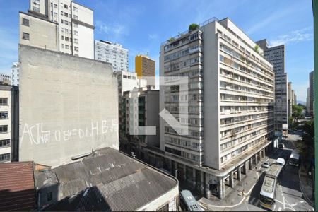 Varanda da Sala de apartamento para alugar com 1 quarto, 52m² em Centro Histórico de São Paulo, São Paulo