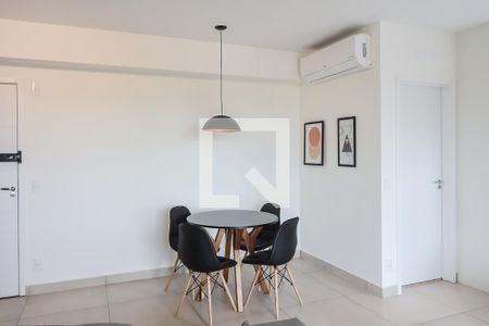 Sala de apartamento para alugar com 1 quarto, 45m² em Jardim Sumare, Ribeirão Preto