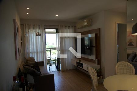 Sala de apartamento para alugar com 2 quartos, 76m² em Recreio dos Bandeirantes, Rio de Janeiro