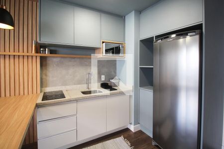 Studio à venda com 38m², 1 quarto e sem vagaCozinha