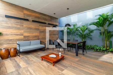 Studio à venda com 26m², 1 quarto e sem vaga Studio à venda com 26m², 1 quarto e sem vagaChurrasqueira