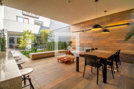 Studio à venda com 26m², 1 quarto e sem vaga Studio à venda com 26m², 1 quarto e sem vagaChurrasqueira