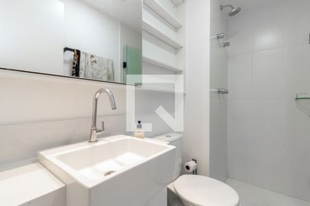 Studio à venda com 26m², 1 quarto e sem vaga Studio à venda com 26m², 1 quarto e sem vagaBanheiro