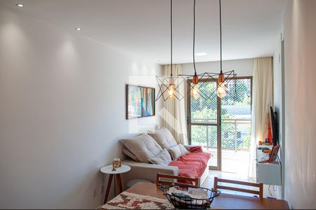 sala de apartamento à venda com 2 quartos, 58m² em Pechincha, Rio de Janeiro