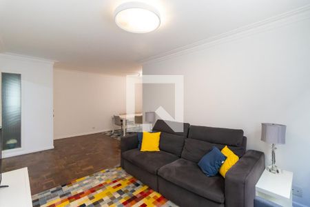 Sala de apartamento para alugar com 3 quartos, 130m² em Paraíso, São Paulo