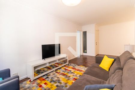 Sala de apartamento para alugar com 3 quartos, 130m² em Paraíso, São Paulo
