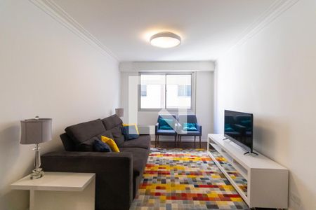 Sala de apartamento para alugar com 3 quartos, 130m² em Paraíso, São Paulo