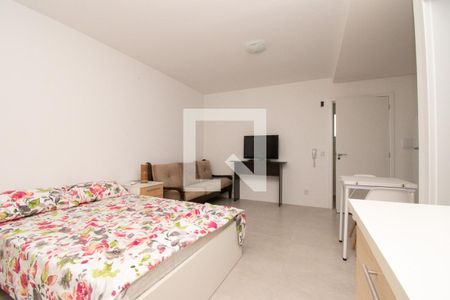 quarto sala de kitnet/studio para alugar com 1 quarto, 27m² em Pátria Nova, Novo Hamburgo