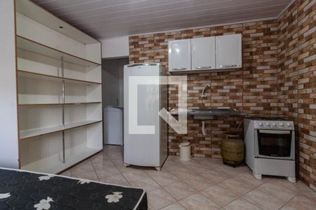 Sala/Cozinha de kitnet/studio para alugar com 1 quarto, 20m² em Jardim Cidade de Florianópolis, São José