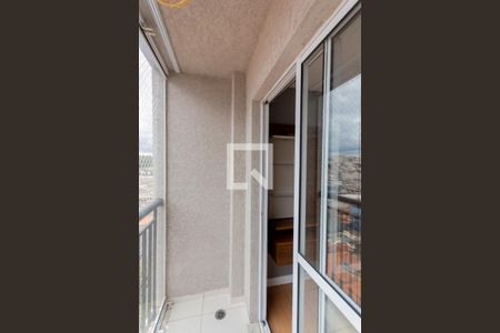 Varanda da Sala de apartamento para alugar com 2 quartos, 51m² em Vila Metalúrgica, Santo André