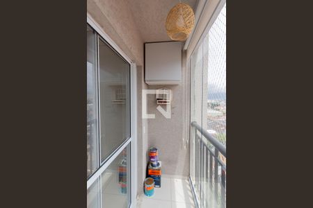 Varanda da Sala de apartamento para alugar com 2 quartos, 51m² em Vila Metalúrgica, Santo André