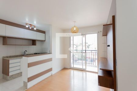 Sala de apartamento para alugar com 2 quartos, 51m² em Vila Metalúrgica, Santo André
