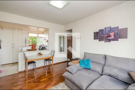 Sala de apartamento para alugar com 2 quartos, 60m² em Nova Granada, Belo Horizonte