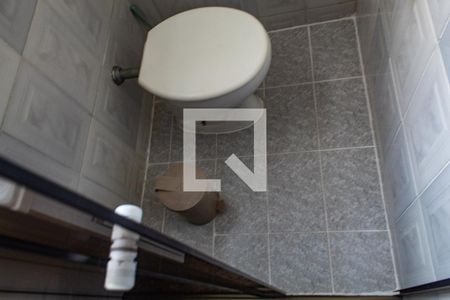 Banheiro da Suíte 1 de apartamento para alugar com 3 quartos, 78m² em Enseada, Guarujá