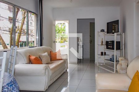 Sala de apartamento para alugar com 3 quartos, 78m² em Enseada, Guarujá