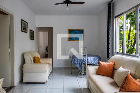 Sala de apartamento para alugar com 3 quartos, 78m² em Enseada, Guarujá