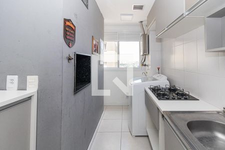 Apartamento à venda com 57m², 2 quartos e 1 vagaCozinha e Área de Serviço